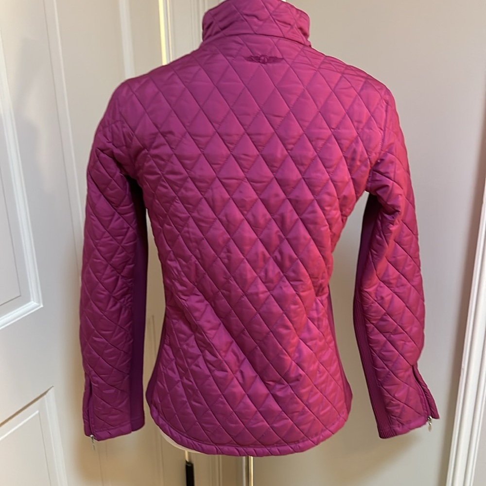 Straight Down Quilted Zip Down Jacket - image 3